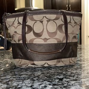 Brown Vintage Coach Purse